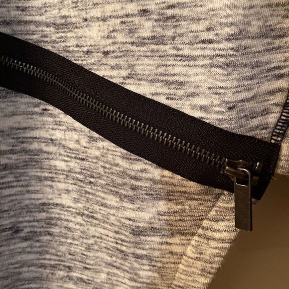 ACTIVEZONE Athleisure Asymmetrical Zipper Pullover Sweatshirt - Picture 7 of 12